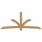 Ekena Millwork Davenport Timber Gable Bracket, Western Red Cedar, 108"W x 45"H x 3 1/2"D x 5 1/2"F, 10/12 Pitch GBW108X45X0406DAV00SWR - alternate 1